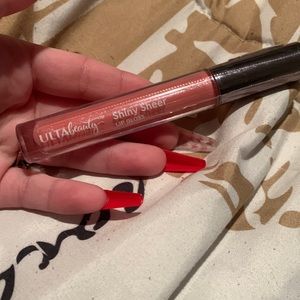 ulta beauty shiny sheer lip gloss, discontinued shade